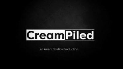 Hot busty blonde in her first gangbang with 5 BBC’s with loads of cum