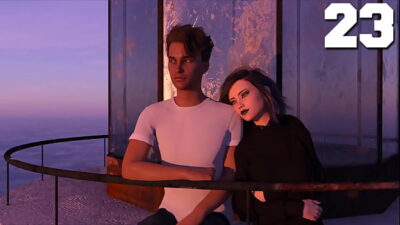 Elmwood University #23 – Romantic Date Night With Goth College Girl