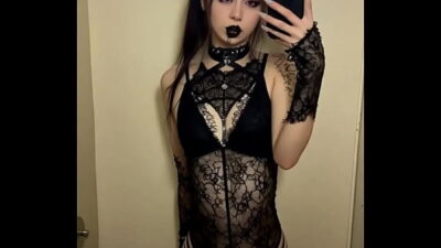 Goth Teen Selfie (AI)