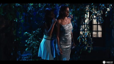 Lesbian Freeze Fetish – Brunette Latina Girl Stops Time And Pranks Coco Bae While Sucking Her Tits