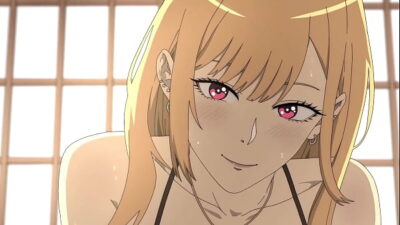 (My Dress up Darling) Relaxing time with Marin Kitagawa | Hentai animation