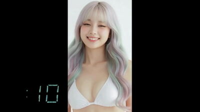 This Korean AI-looking Influencer Shows Tits On TikTok