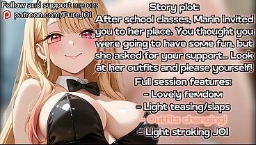 Marin Kitagawa organizes a beautiful fashion show for you (JOI)